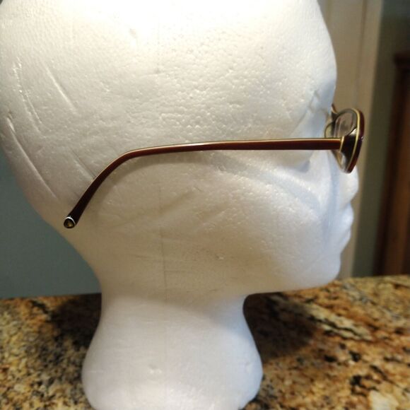 JILL STUART EYEGLASSES FRAME JS 124-1 REF 49/16/130 FLEX HINGE - Picture 4 of 11